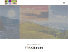 Tablet Screenshot of praxis1080.at